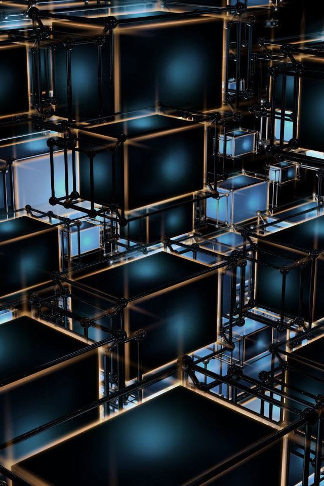 640x960 Cubes - cubes iPhone 4s Wallpaper