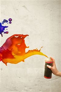 Colors Spray wallpaper