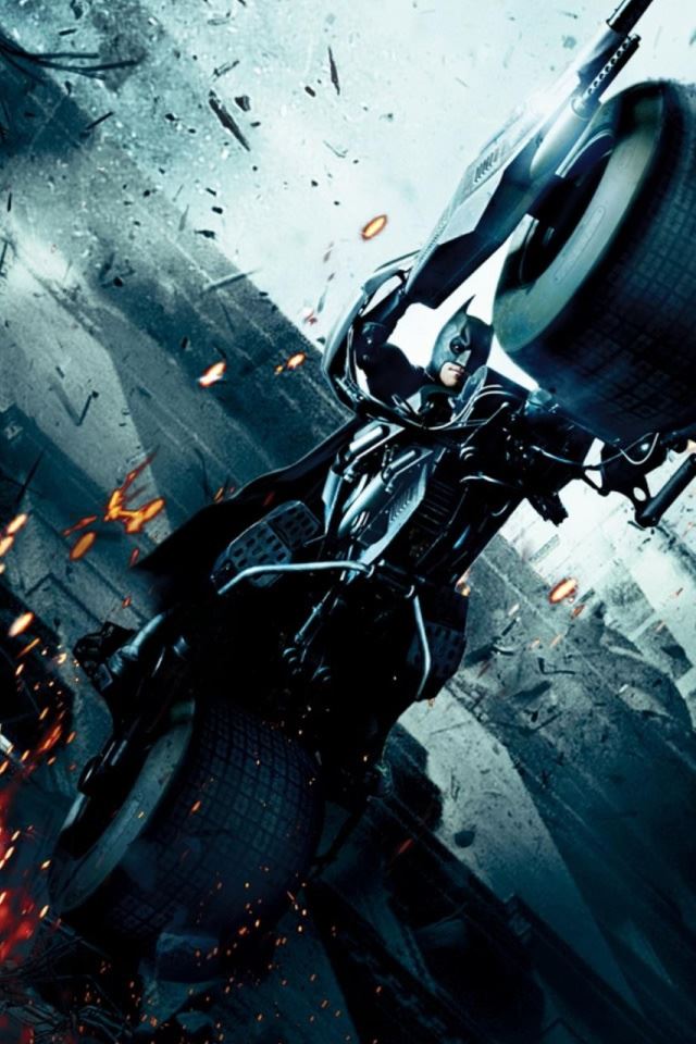 640x960 Dark Knight Bat Pod -  iPhone 4s Wallpaper