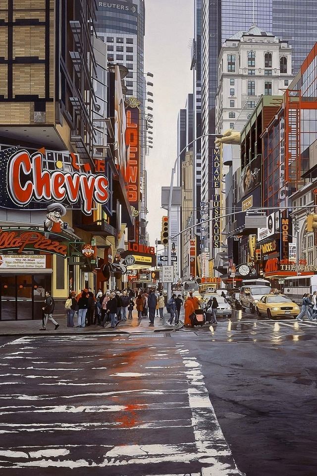 640x960 Oil Painting - painting iPhone 4s Wallpaper