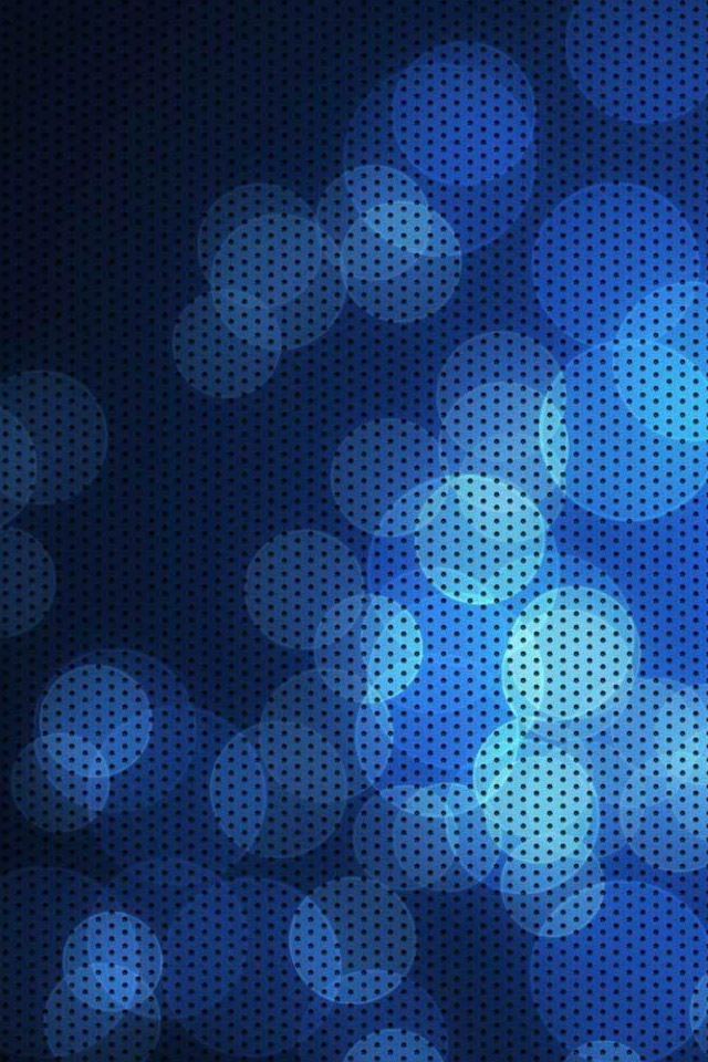 640x960 Drill Wall With Blue Circles - white iPhone 4s Wallpaper