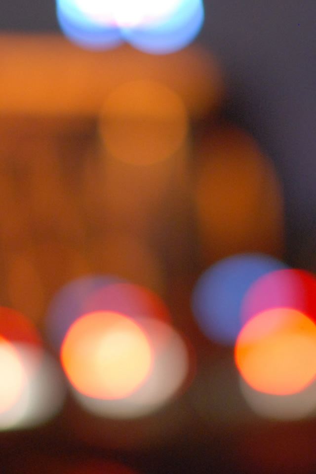 640x960 Lights 5 - brown iPhone 4s Wallpaper