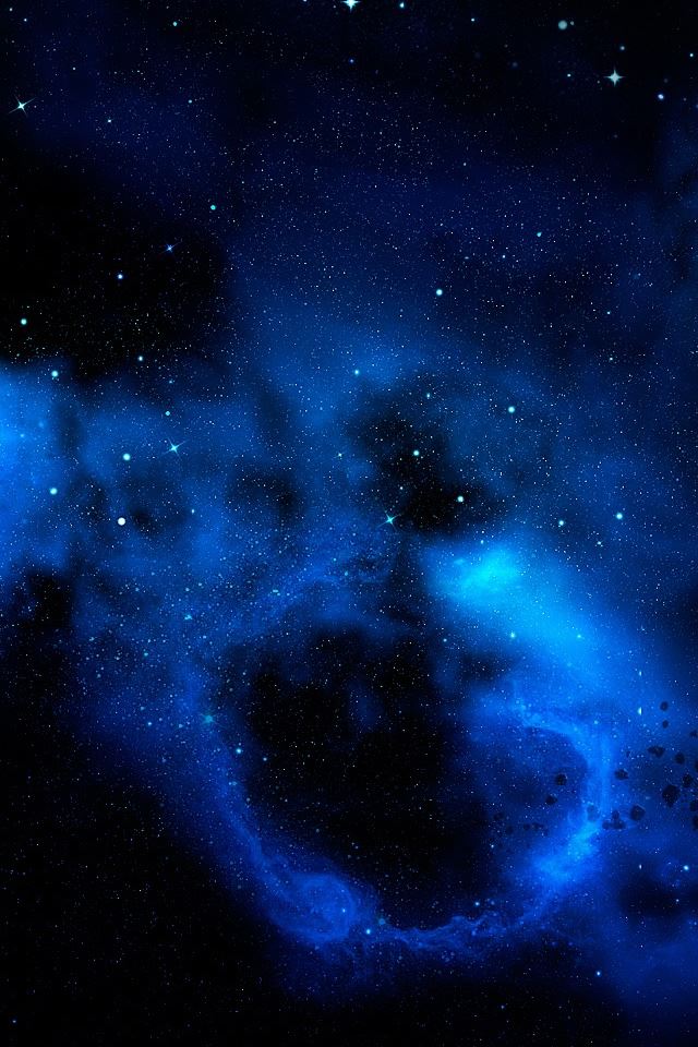 640x960 Blue Cloud - nebula iPhone 4s Wallpaper