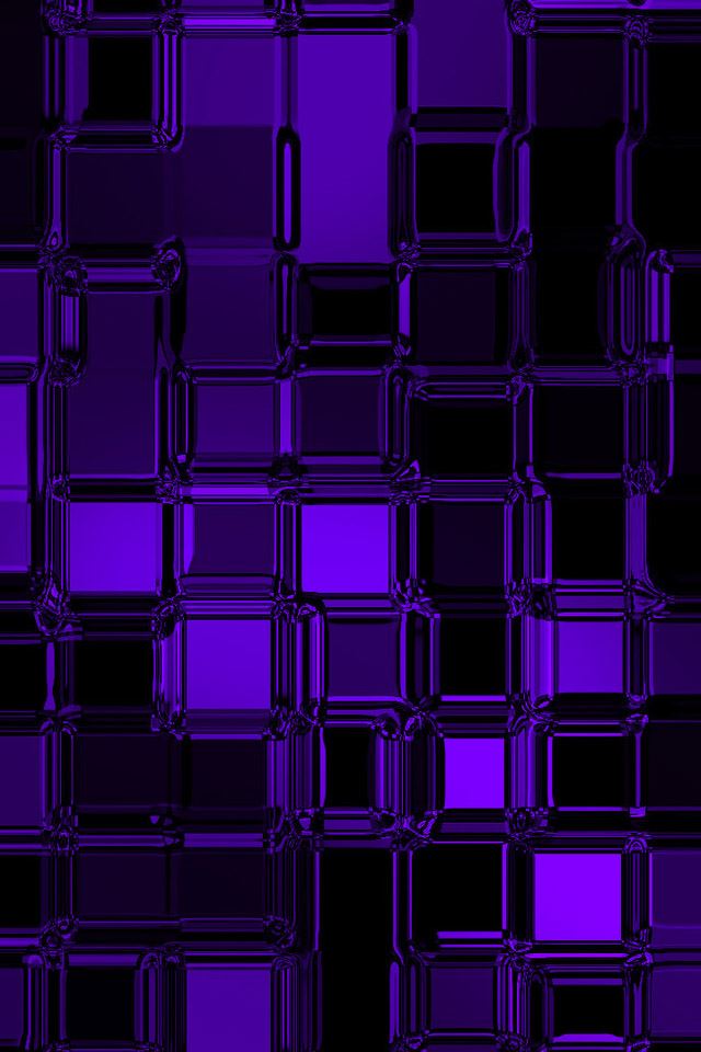 640x960 Purple Glass Cubes - glass iPhone 4s Wallpaper