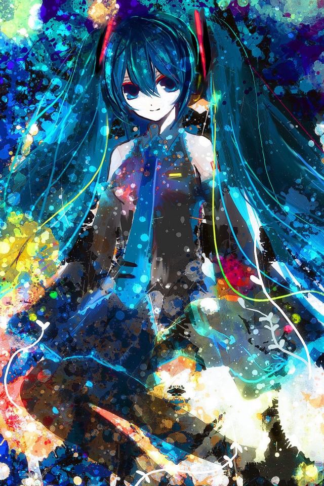 640x960 Miku 3 - young iPhone 4s Wallpaper