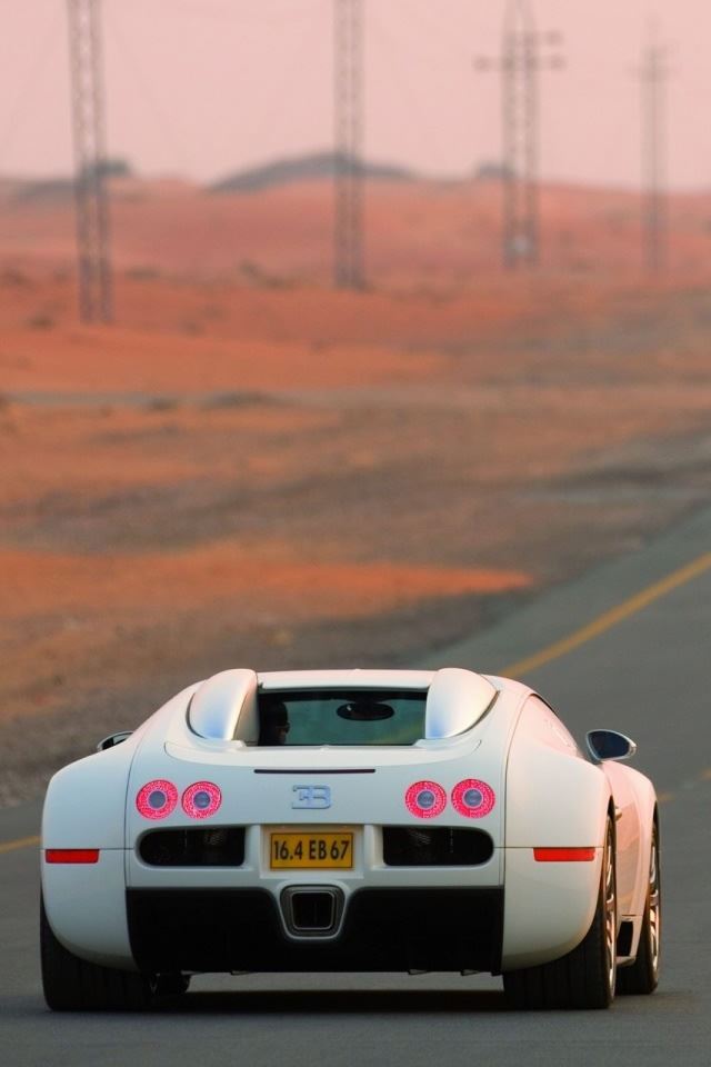 640x960 Bugatti 3 - grass iPhone 4s Wallpaper