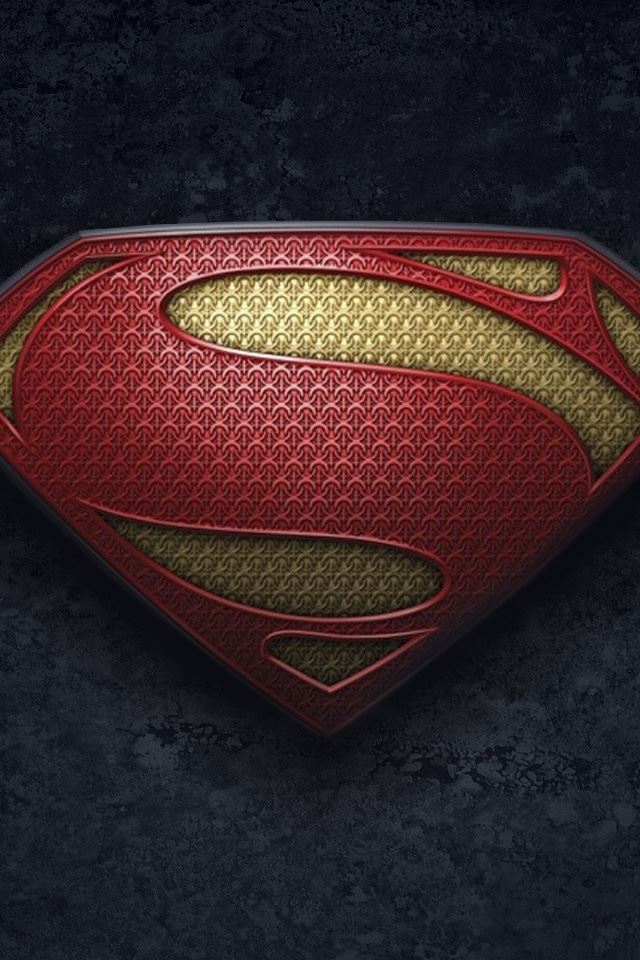 640x960 Man Of Steel Logo 2 - logo iPhone 4s Wallpaper