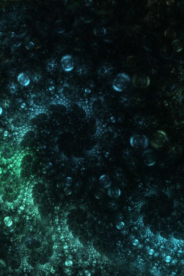 640x960 Serpent Scales - circle iPhone 4s Wallpaper