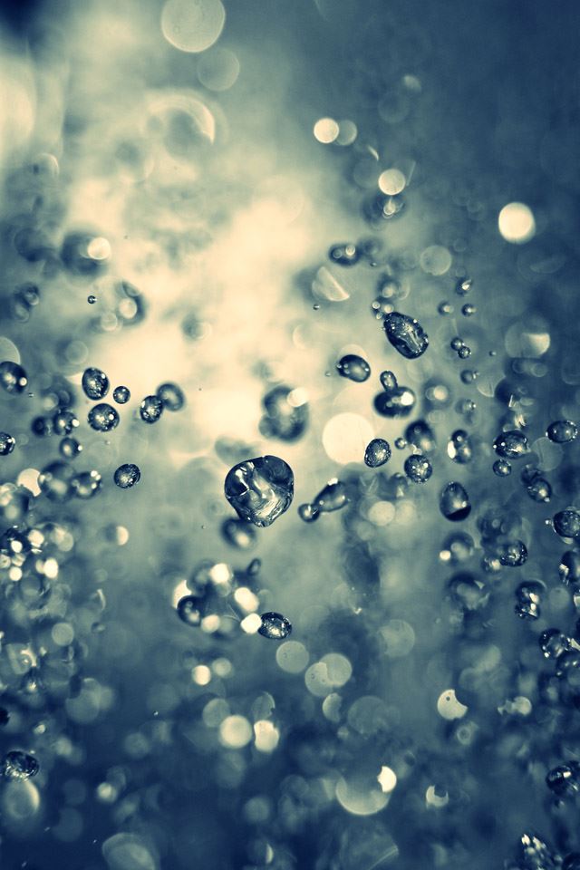 640x960 Drops bokeh - drops iPhone 4s Wallpaper