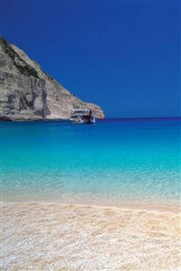 Beach in greece wallpaper