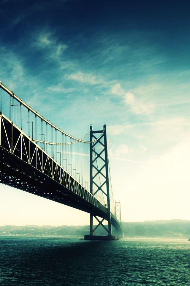 640x960 The Golden Gate - bridge iPhone 4s Wallpaper