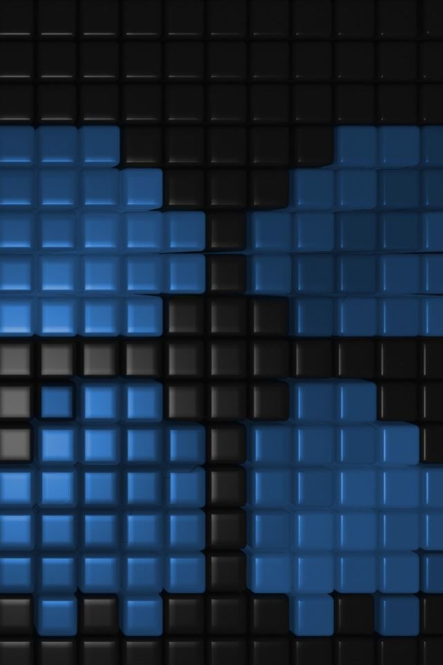 640x960 Butterfly Tiles -  iPhone 4s Wallpaper