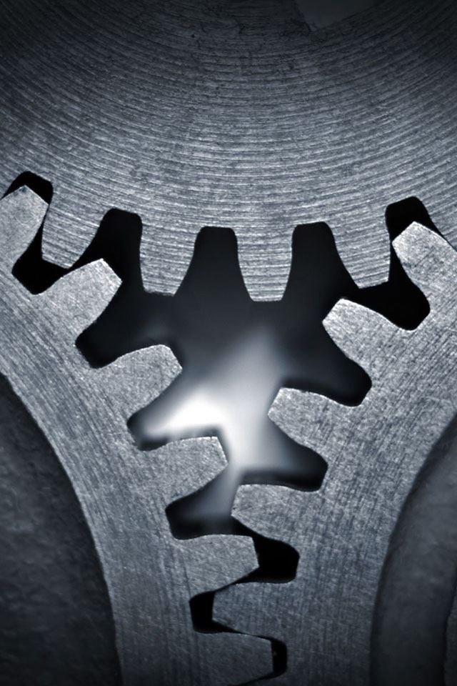 Gear Mechanism iPhone 4s wallpaper 