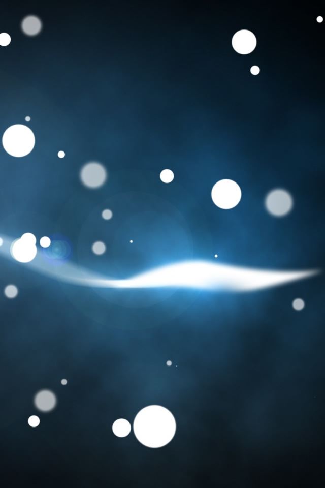 640x960 Light Particles - circle iPhone 4s Wallpaper
