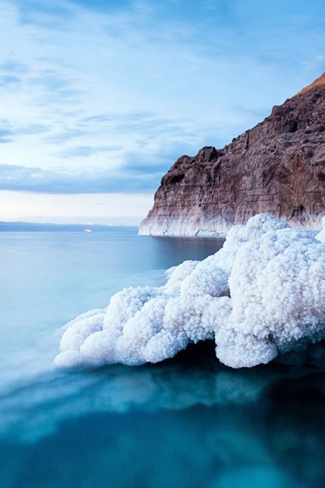 640x960 Sea salt Landscape - salt iPhone 4s Wallpaper