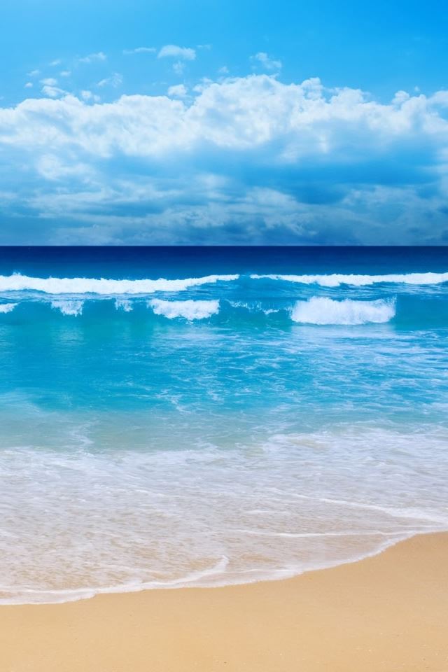 640x960 Small Wave - water iPhone 4s Wallpaper