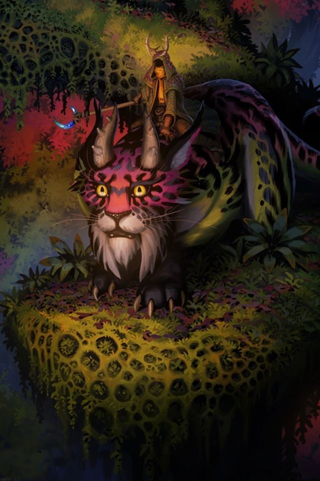 640x960 Monster horse - game iPhone 4s Wallpaper