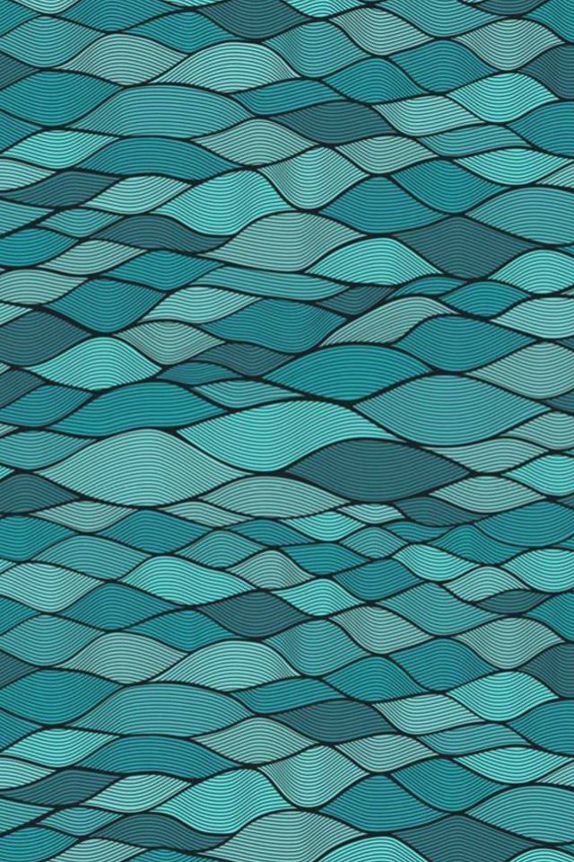 640x960 Waves - line iPhone 4s Wallpaper