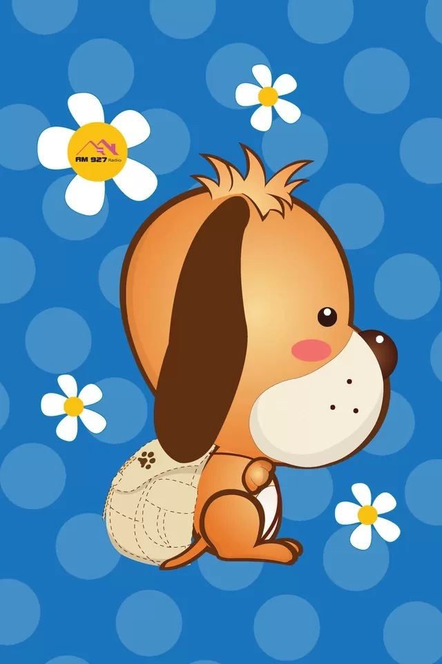 640x960 Cartoon Dog -  iPhone 4s Wallpaper