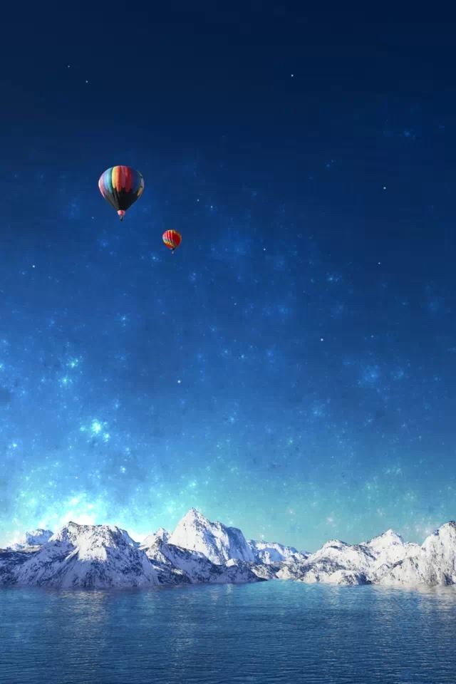 640x960 Dream Balloon - dream iPhone 4s Wallpaper