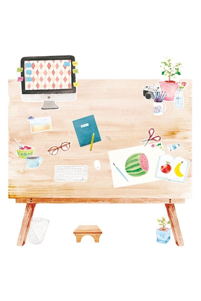 640x960 Workbench - computer iPhone 4s Wallpaper