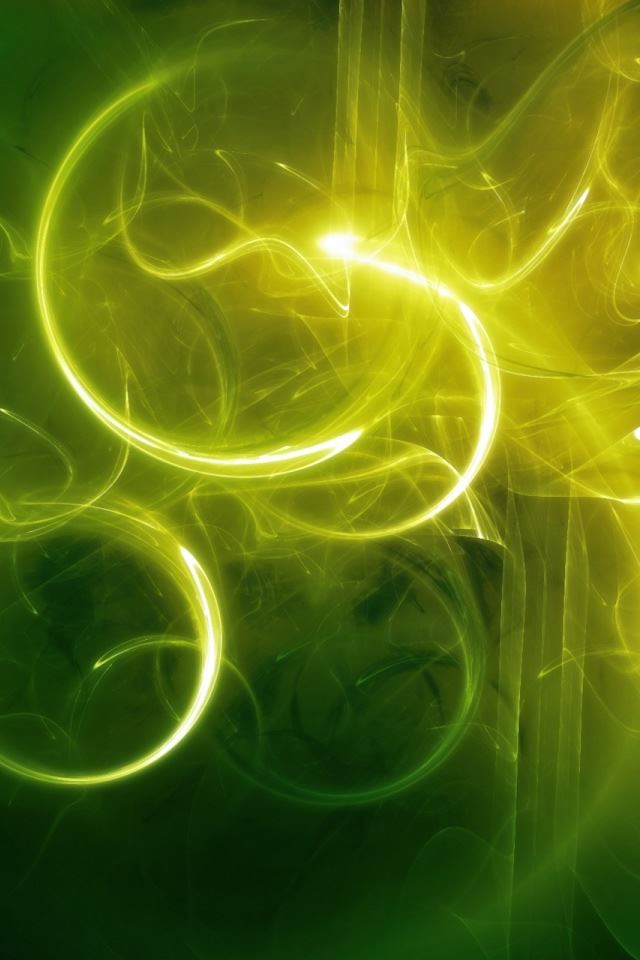 640x960 Swirly Design - gray iPhone 4s Wallpaper