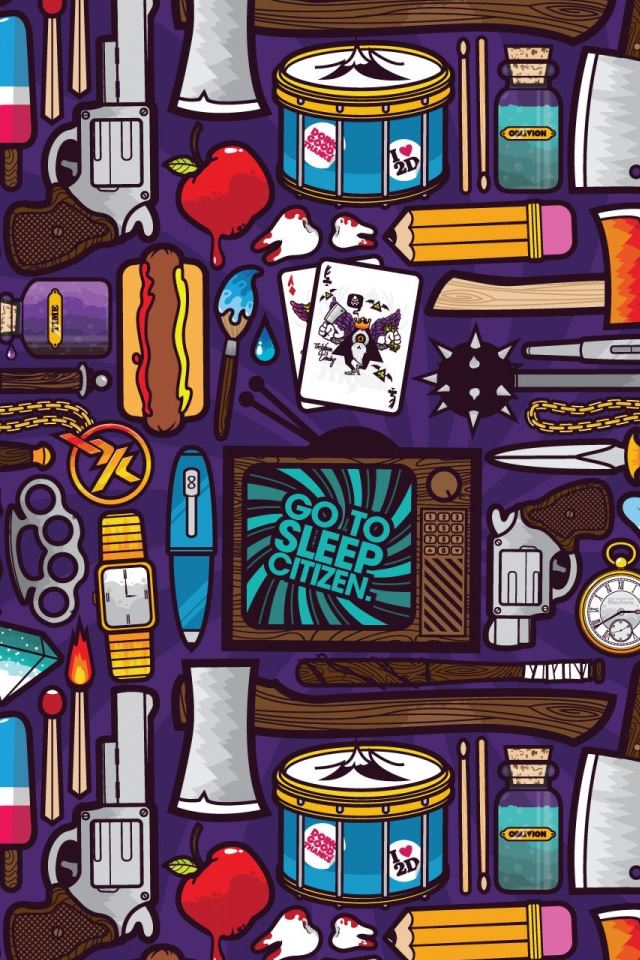 640x960 The Arsenal - television iPhone 4s Wallpaper