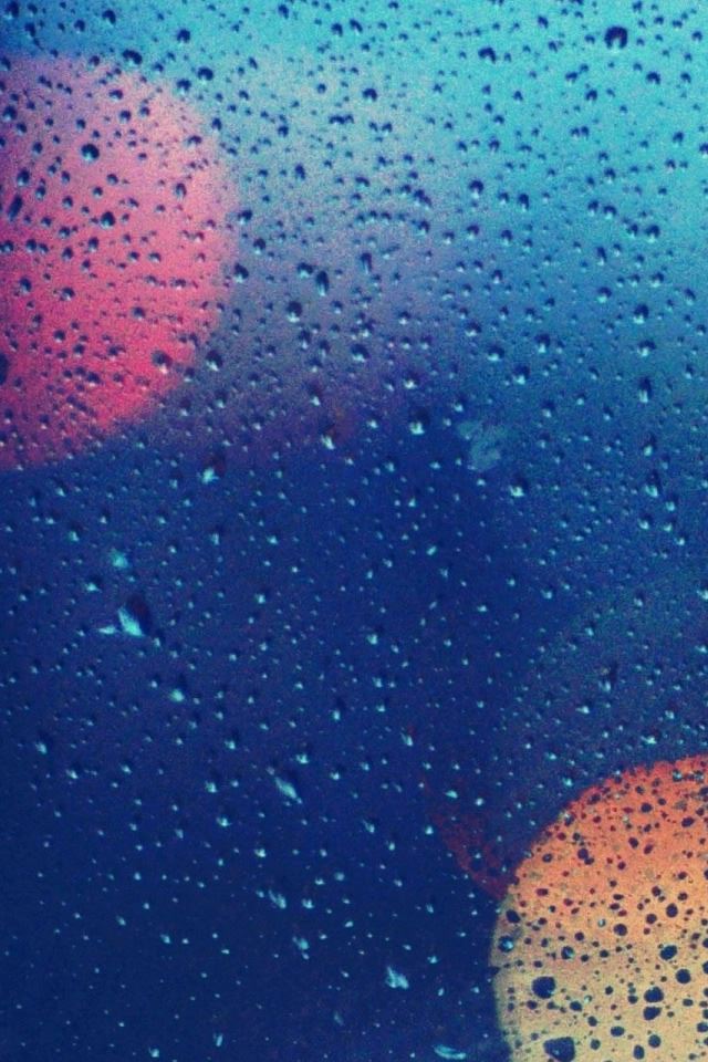 Wet Glass iPhone 4s wallpaper 
