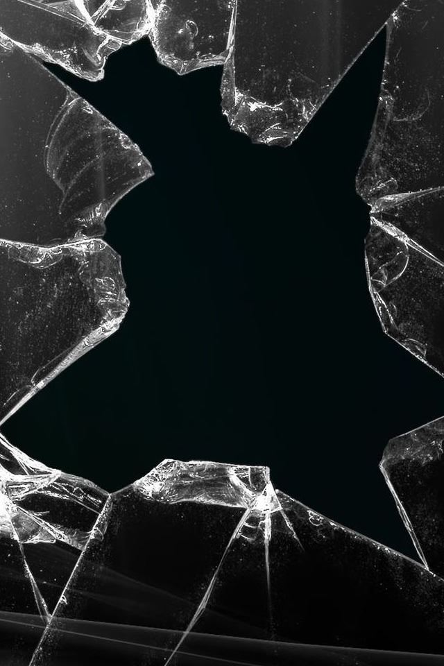 Broken Glass iPhone 4s wallpaper 