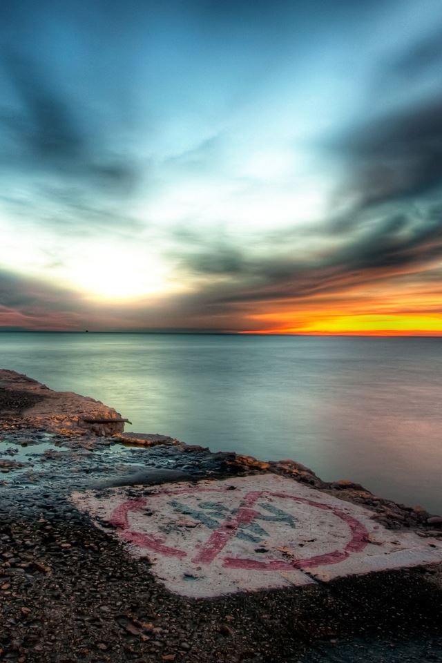 640x960 Hdr Sunset - sunset iPhone 4s Wallpaper