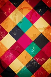 Color plaid wallpaper