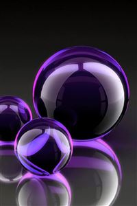 Dripping beads wallpaper