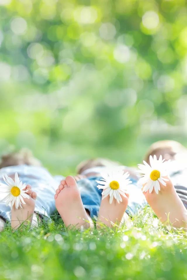 640x960 Feet - flower iPhone 4s Wallpaper