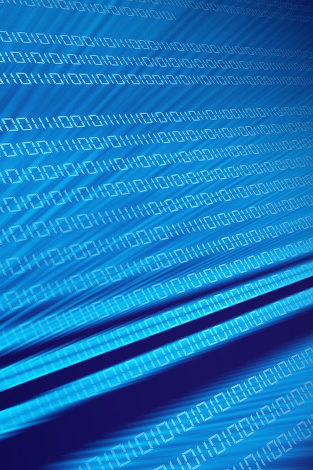 640x960 Binary Code - symbol iPhone 4s Wallpaper
