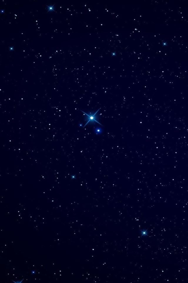 Moon And Stars iPhone 4s wallpaper 