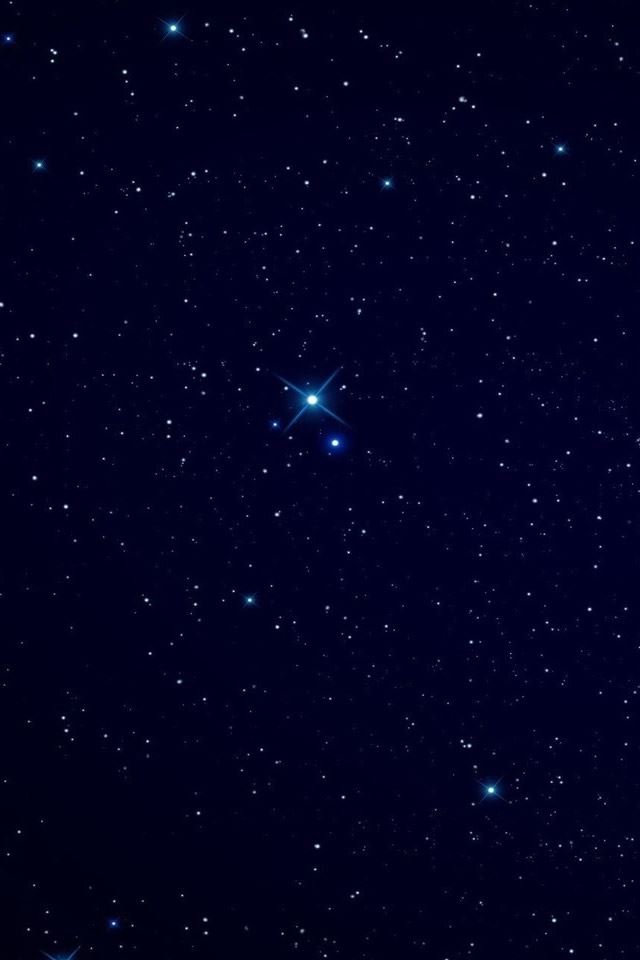 640x960 Moon And Stars - moon iPhone 4s Wallpaper