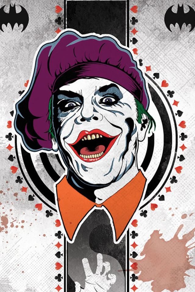 640x960 Joker Card -  iPhone 4s Wallpaper