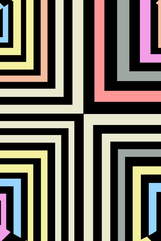 640x960 Optical Illusion - optical iPhone 4s Wallpaper