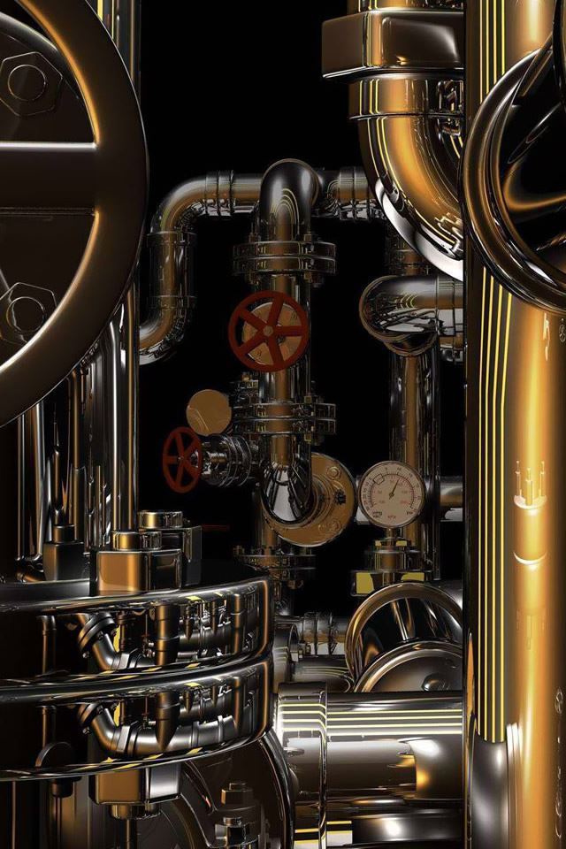 640x960 Pressure Room - iron iPhone 4s Wallpaper