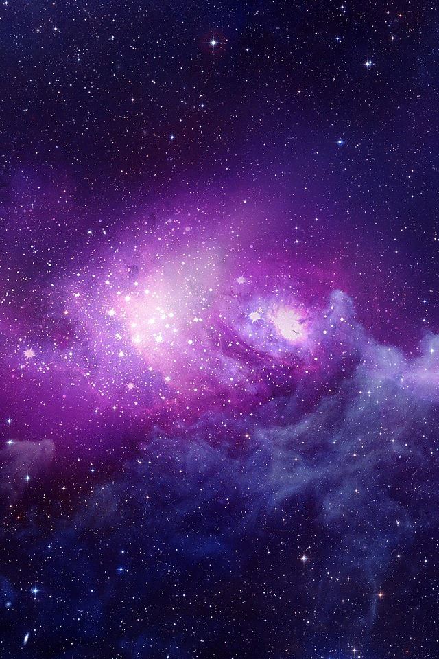 640x960 Magnificent nebula - gray iPhone 4s Wallpaper