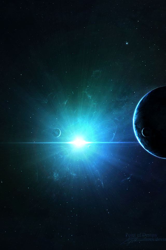 640x960 Aurora - bright iPhone 4s Wallpaper