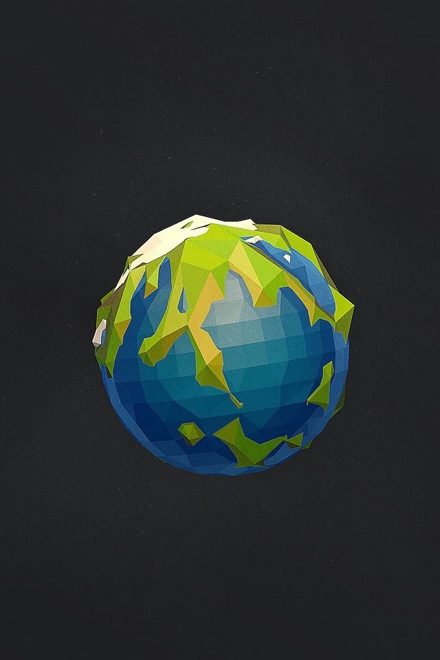 640x960 3D Earth - earth iPhone 4s Wallpaper