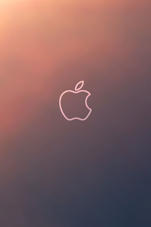 640x960 Apple Fluorescence Brand - logo iPhone 4s Wallpaper