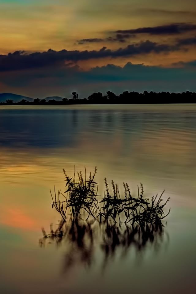 640x960 Warm Sunset - sunset iPhone 4s Wallpaper