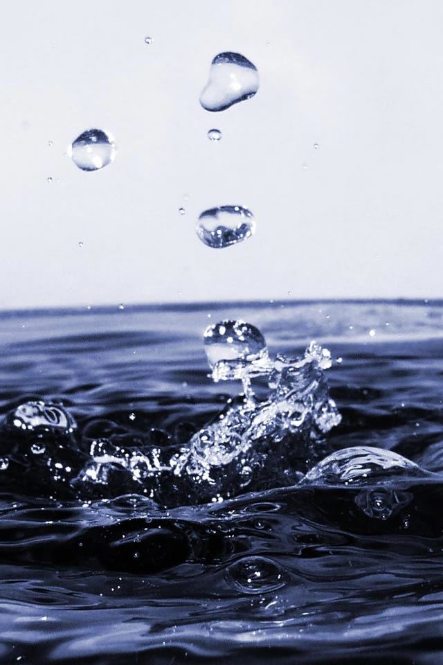 640x960 Water Drop - drop iPhone 4s Wallpaper