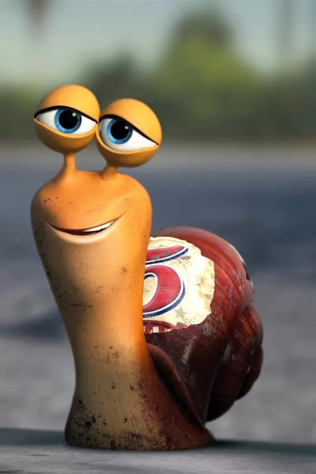640x960 Fast Snail -  iPhone 4s Wallpaper