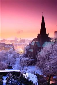 First Snow wallpaper