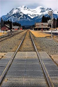 Train tracks wallpaper