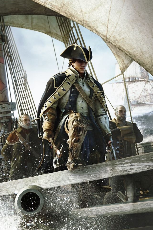640x960 Assassin's Creed 4 black flag -  iPhone 4s Wallpaper
