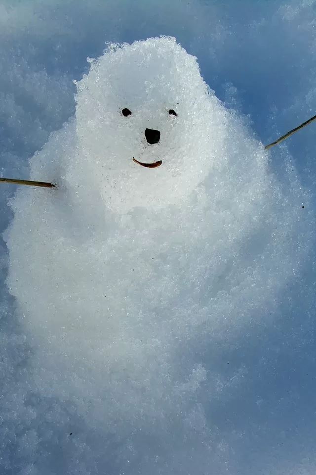 640x960 Snowman -  iPhone 4s Wallpaper